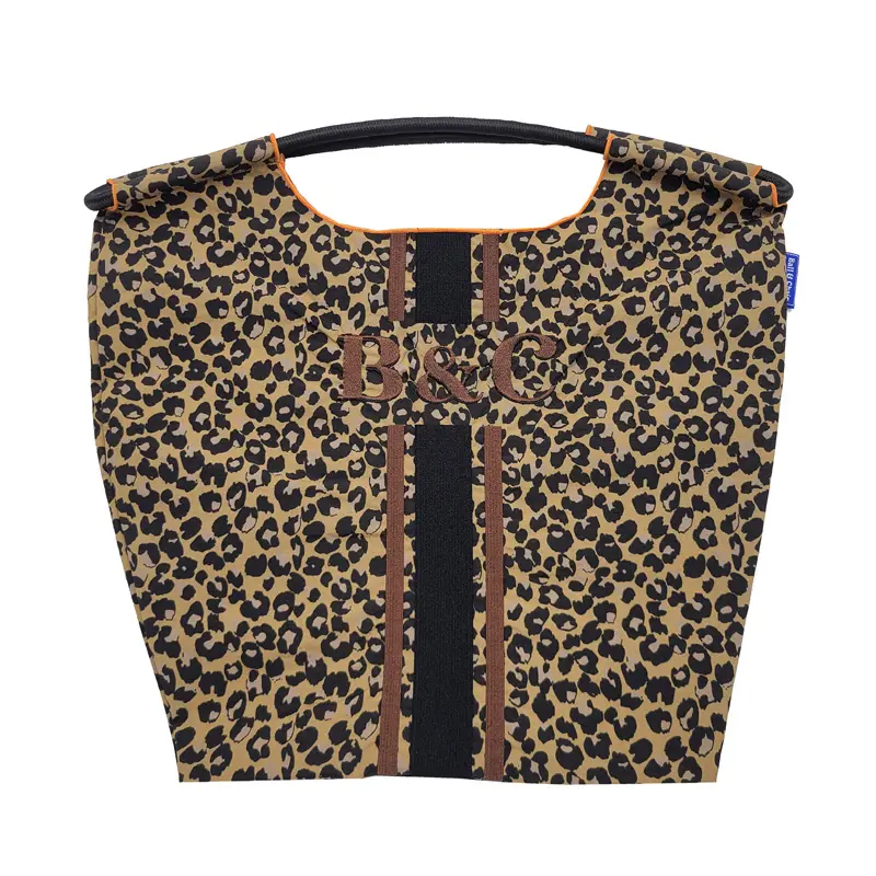 BALL＆CHAIN ボールアンドチェーン LEOPARD LINE(レオパードライン) エコバッグ (M) (L) ベージュ