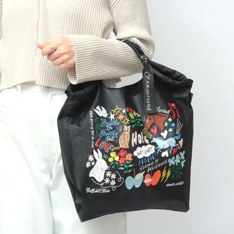 ウォッシャブルレザー トートバッグ (M)