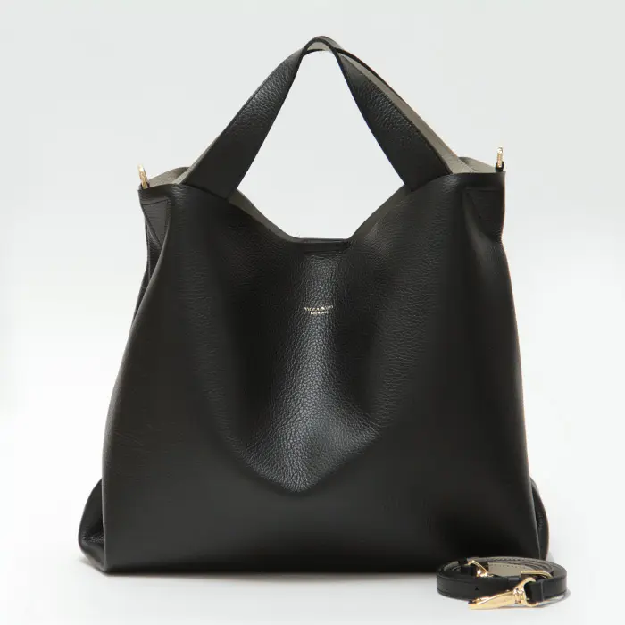 VIOLAd'ORO ヴィオラドーロ TRERO レザー 2way トートバッグ(L) V-1508