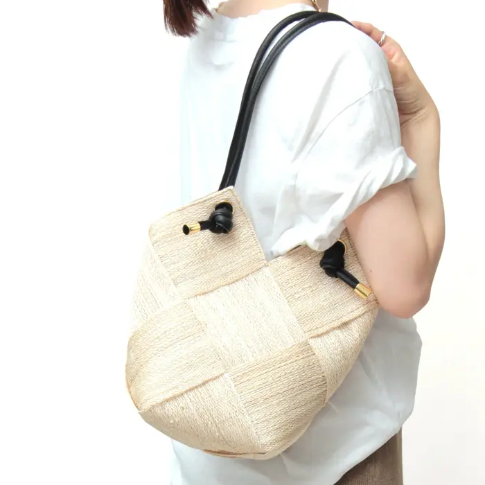 MIRO アバカメッシュ かごバッグ V-8486