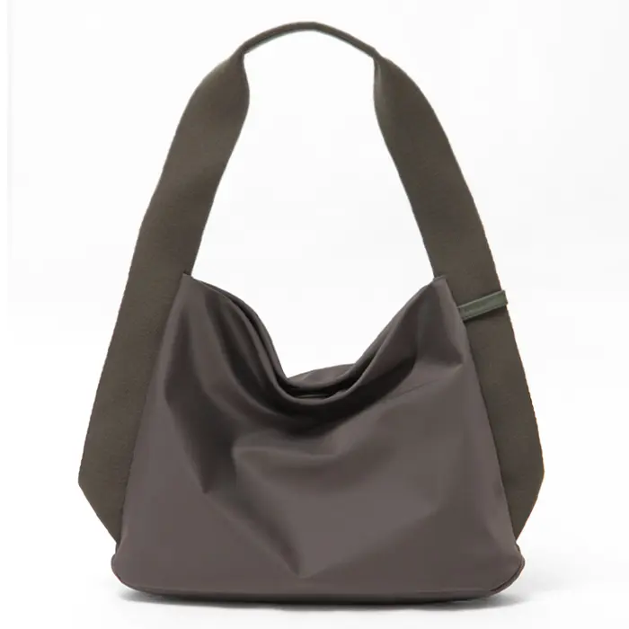 LAQUOH ラクーオ UTILITY MINIMAL ナイロンワンショルダーバッグ (S) カーキ