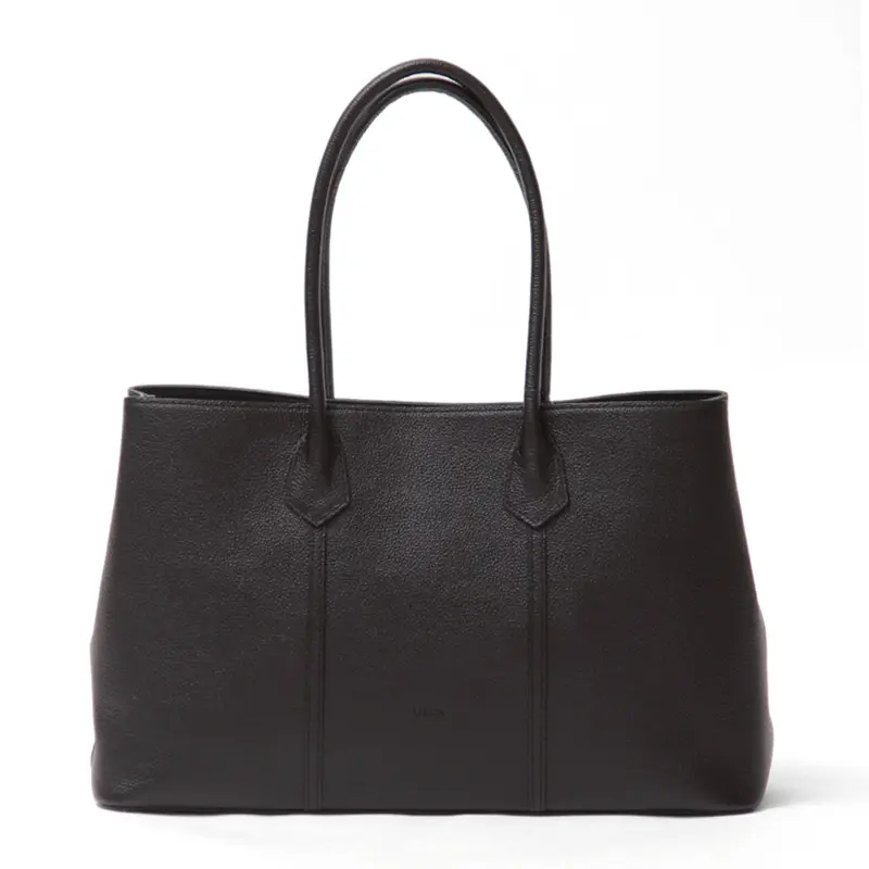 LAQUOH ラクーオ TOTE BAG レザー トートバッグ チョコ