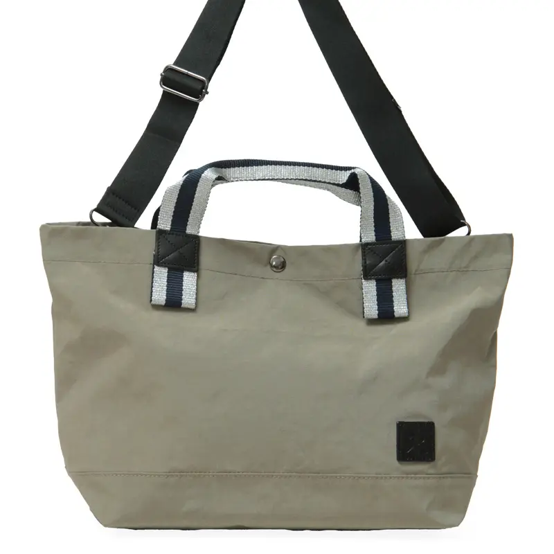 Regalo レガロ ZAC MIV ナイロン 2way トートバッグ (M) グレー