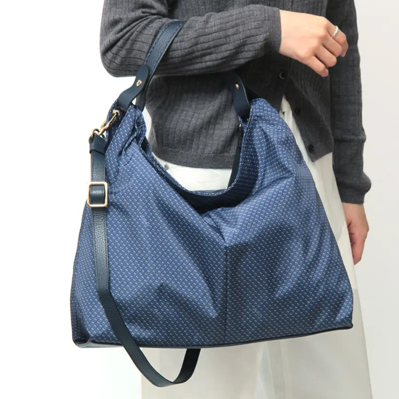 モノグラムプリント 2way ショルダーバッグ (L)