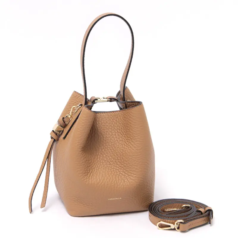 LORISTELLA ロリステッラ EMMA レザー 2way ハンドバッグ CUOIO
