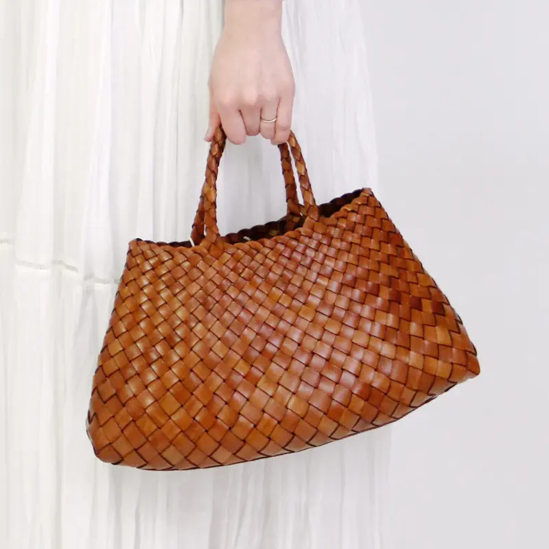SANTA CROCE SMALL レザー メッシュバッグ