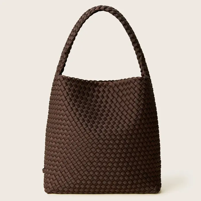 NAGHEDI ナゲディ Nomad Medium Hobo メッシュ ショルダー SN04023LD CHOCOLATE