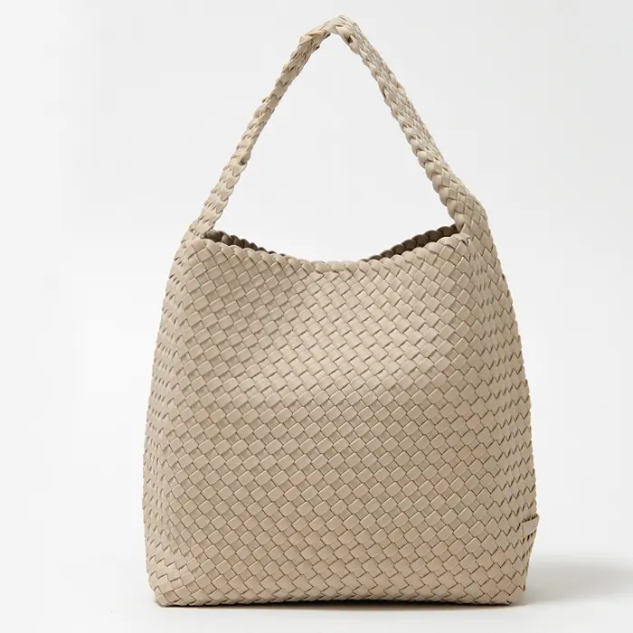 NAGHEDI ナゲディ Nomad Medium Hobo メッシュ ショルダー SN04023LD ECRU