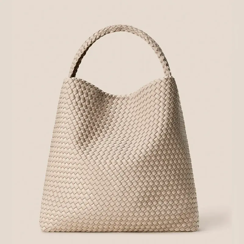 NAGHEDI ナゲディ Nomad Large Hobo メッシュ ショルダー SN04024LD ECRU