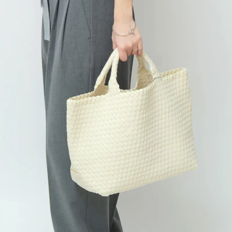 NAGHEDI ナゲディ St. Barths M ミディアム メッシュトート SN03013LD SALT