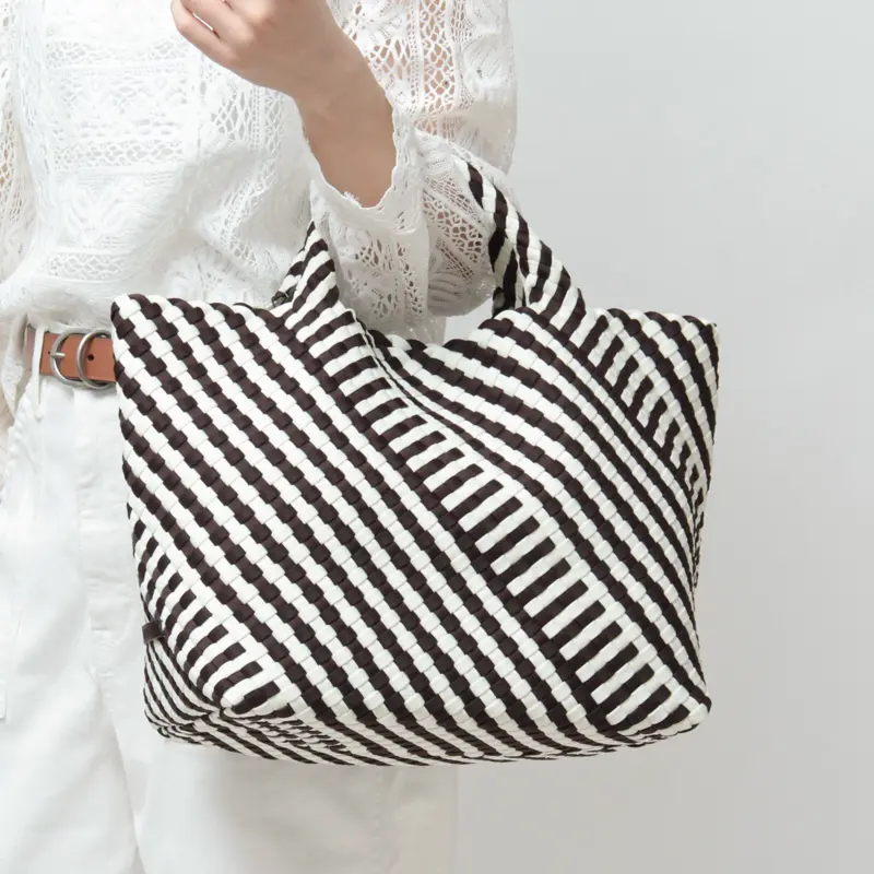St. Barths M Tote Graphic Stripe メッシュ トートバッグ