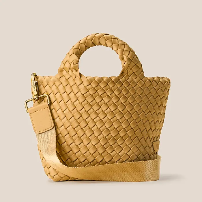 NAGHEDI ナゲディ St. Barths Petit 2way メッシュトート SN03011LD AMBER