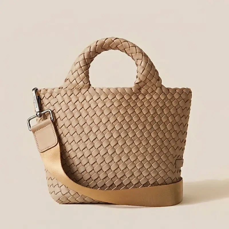 NAGHEDI ナゲディ St. Barths Petit 2way メッシュトート SN03011LD CAMEL