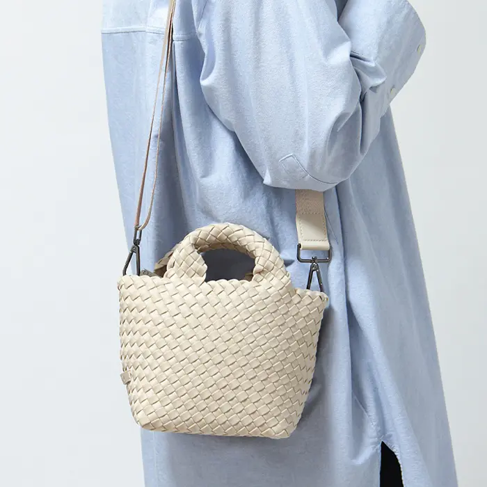 NAGHEDI ナゲディ St. Barths Petit 2way メッシュトート SN03011LD ECRU
