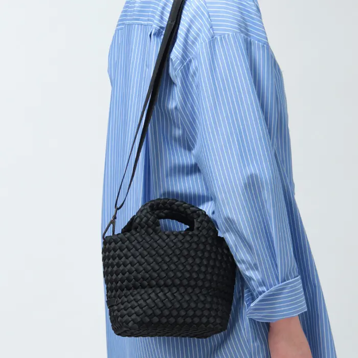NAGHEDI ナゲディ St. Barths Petit 2way メッシュトート SN03011LD ONYX