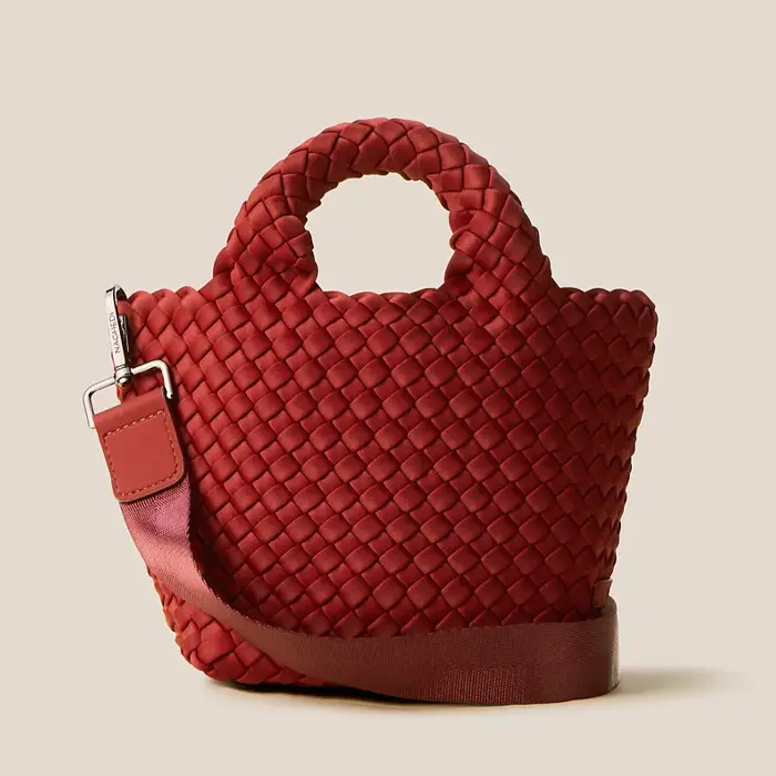 NAGHEDI ナゲディ St. Barths Petit 2way メッシュトート SN03011LD ROSSO