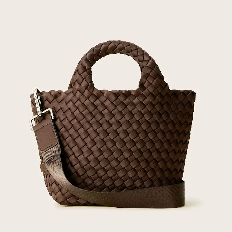 NAGHEDI ナゲディ St. Barths Petit 2way メッシュトート SN03011LD CHOCOLATE